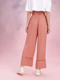 DressBerry Women High-Rise Pleated Trousers Comes With a Belt