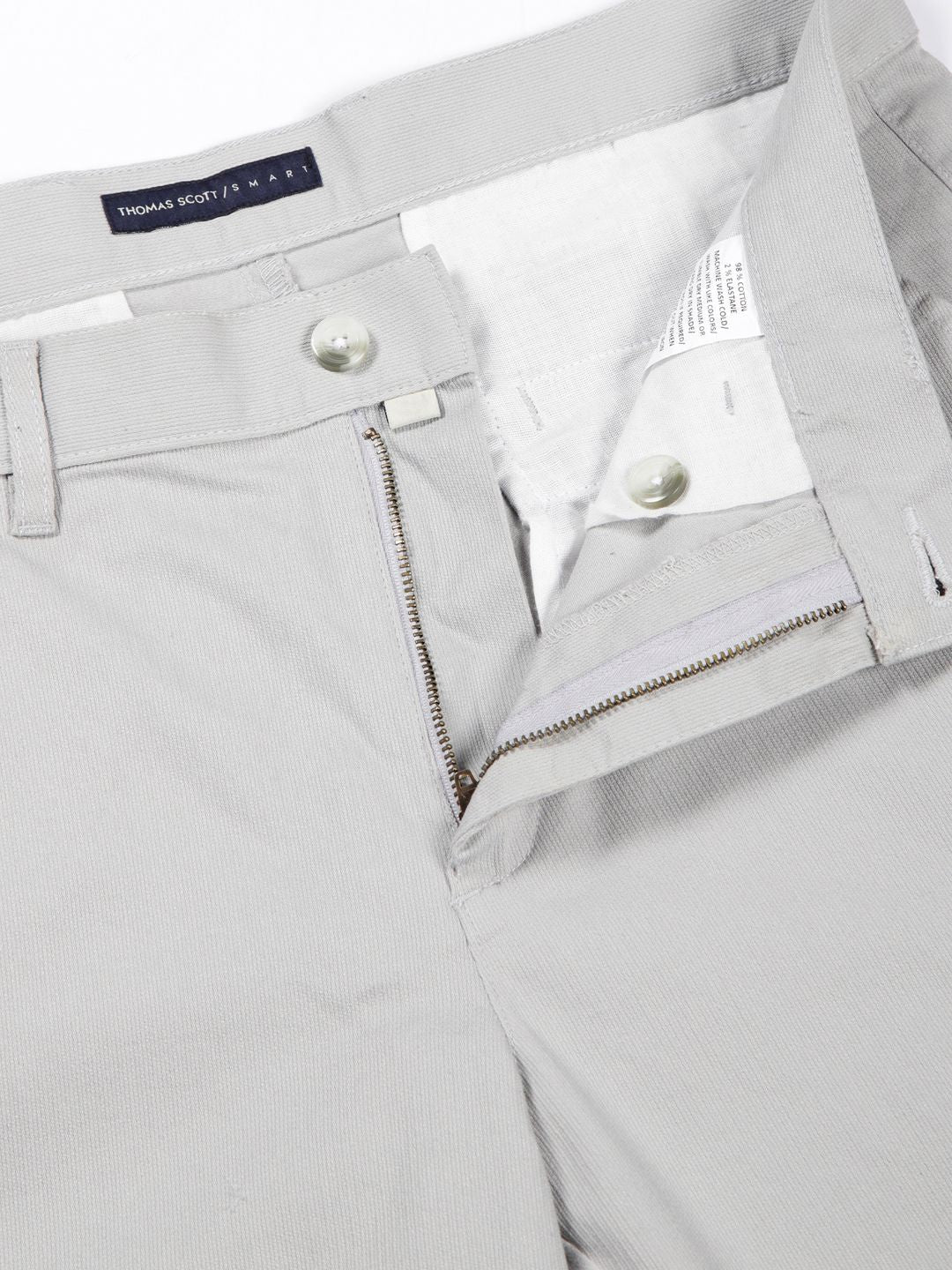 Thomas Scott Men Slim Fit Mid-Rise Chinos Trousers