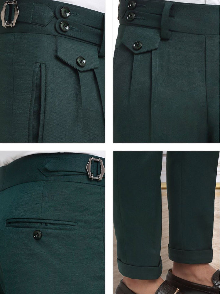 KLOTTHE Men Italian Gurkha Pants