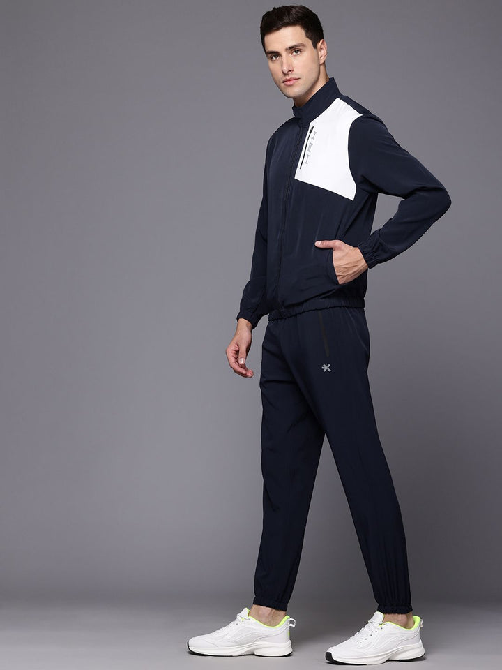HRX by Hrithik Roshan Men Colourblock Running Track Suit