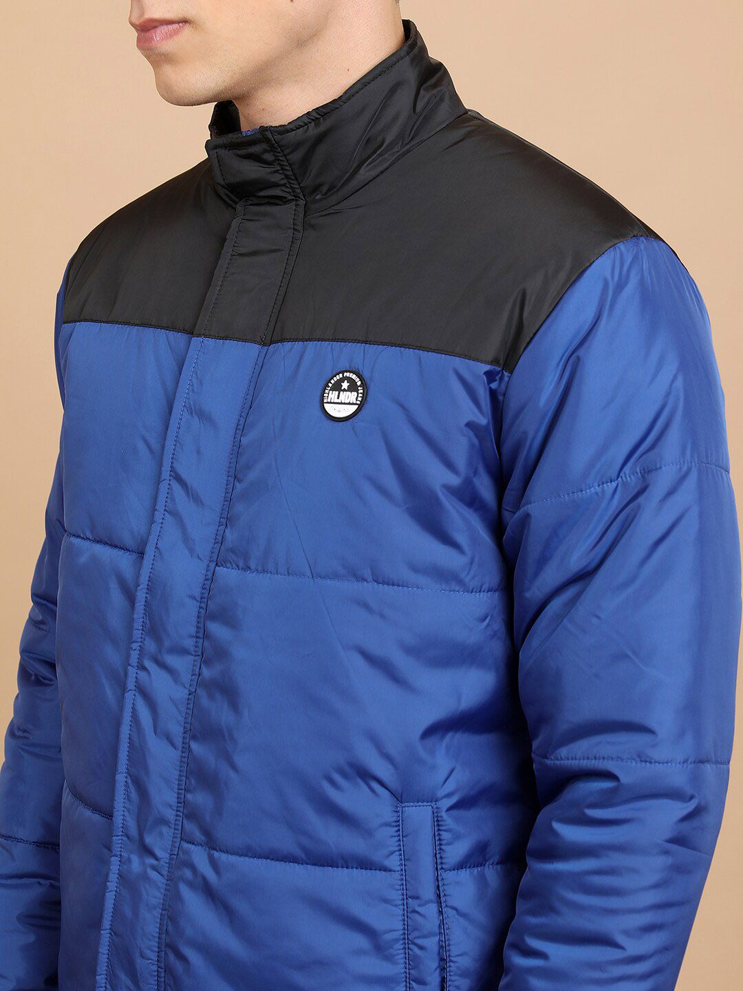 HIGHLANDER Mock Collar Puffer Jacket