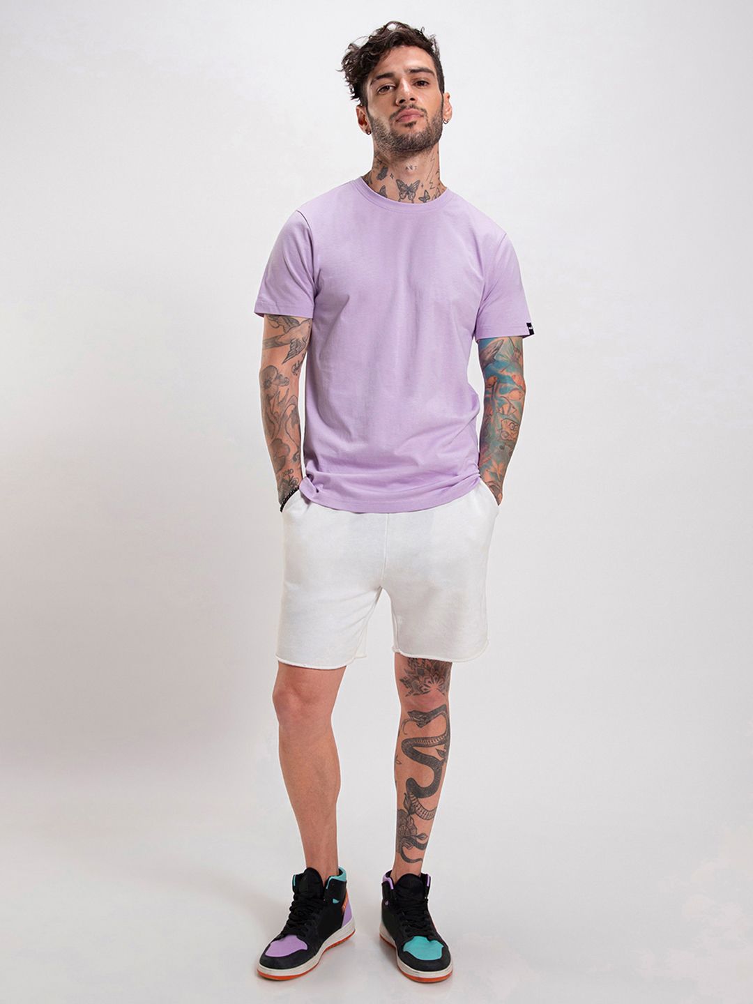 Bewakoof Men Round Neck Cotton T-shirt