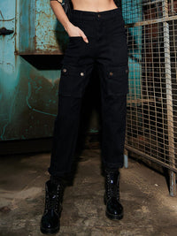 SASSAFRAS Women Cargo Jeans