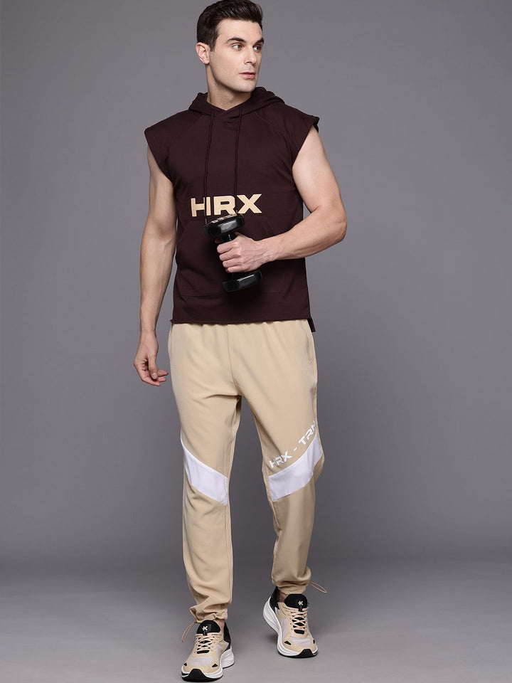HRX by Hrithik Roshan Men Striped Detail Training Track Pants
