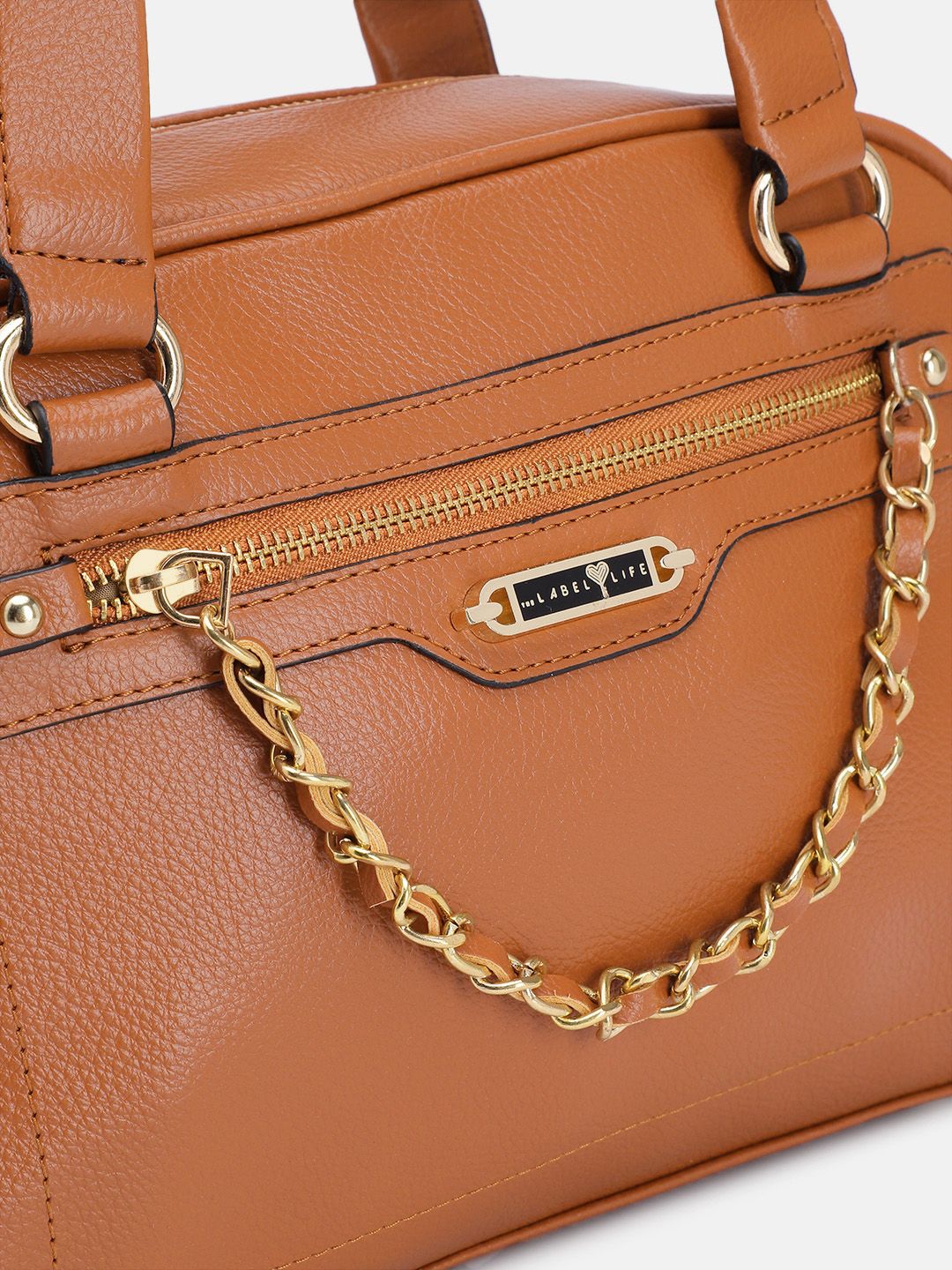 The Label Life Structured Shoulder Bag