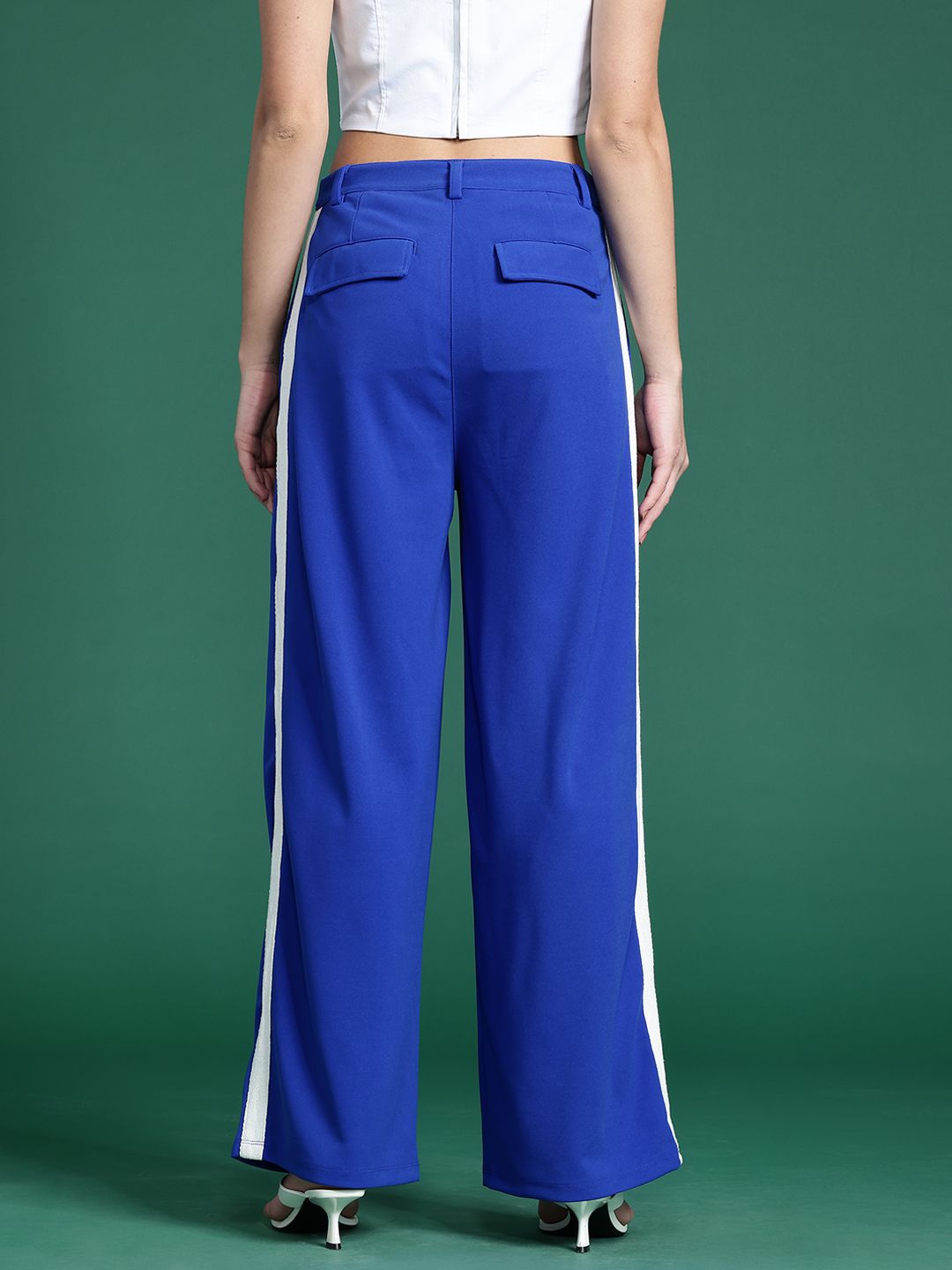 DressBerry Women Striped Trousers