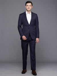 Raymond Checked Contemporary Fit Formal Blazer With Trouser