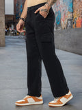 Bewakoof Men Straight Fit Cargo Trousers