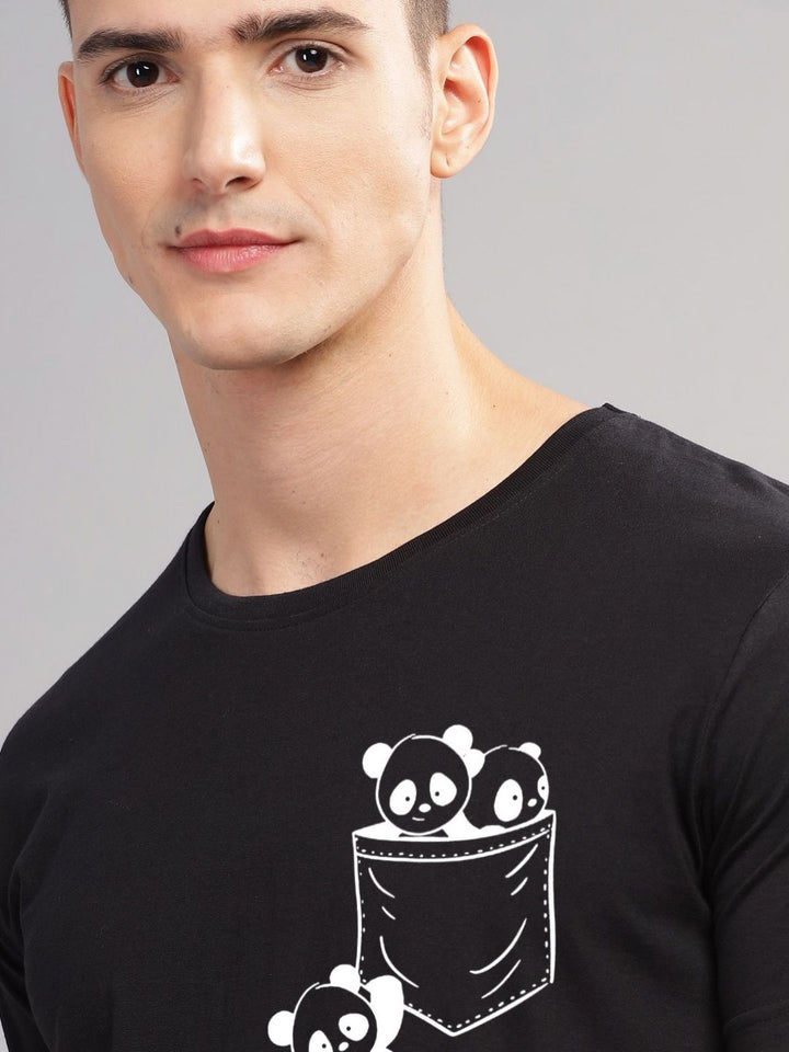ADRO Men Printed Pockets T-shirt