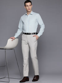 Raymond Pure Cotton Slim Fit Checked Formal Shirt