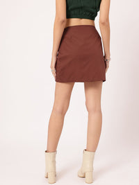 DressBerry Mini Magic Side Slit Skirt