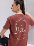 HRX by Hrithik Roshan Printed Pure Cotton Yoga T-shirt