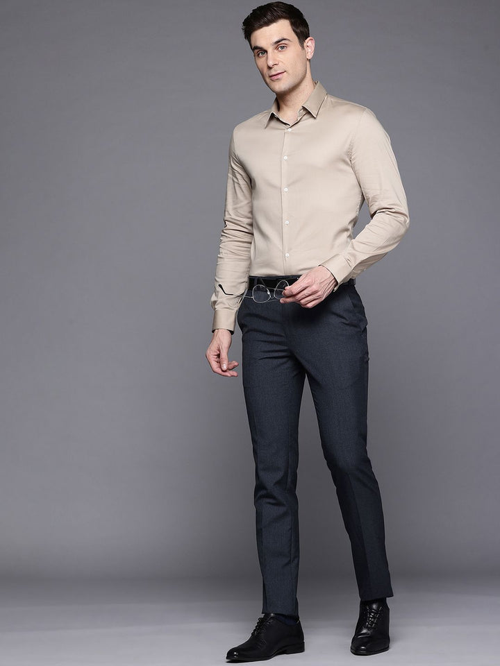 Raymond Men Slim Fit Formal Trousers