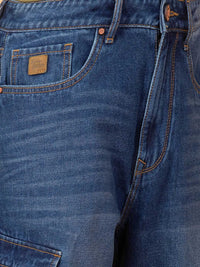 Being Human Men Low Distress Light Fade Jeans