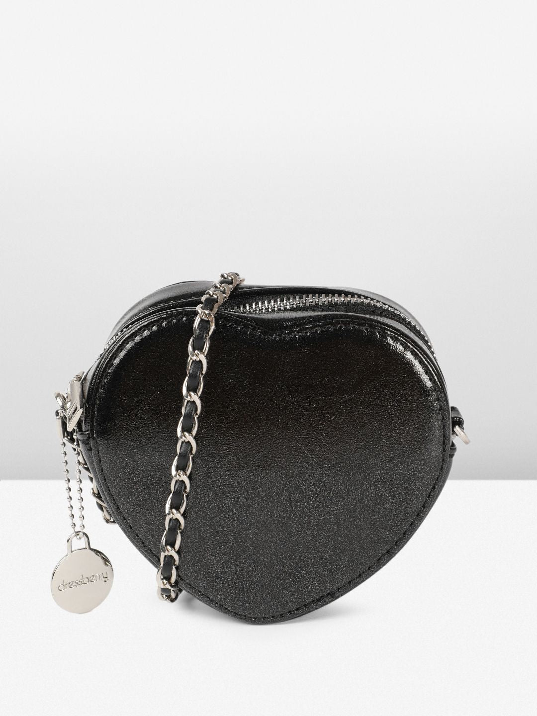 DressBerry Non-Detachable Sling Strap Structured Sling Bag