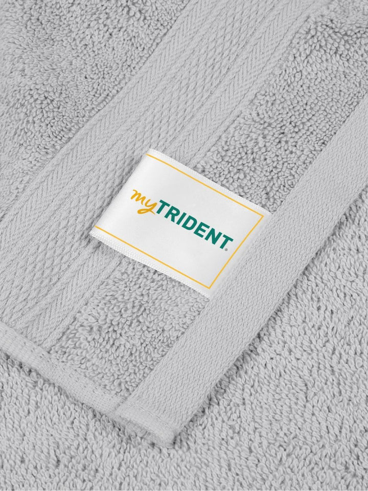 MYTRIDENT Grey 6 Pieces Cotton Soft Comfort 500 GSM Reversible Face Towel