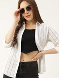 Hancock Vertical Striped Slim sesuai kemeja kapas tulen kasual