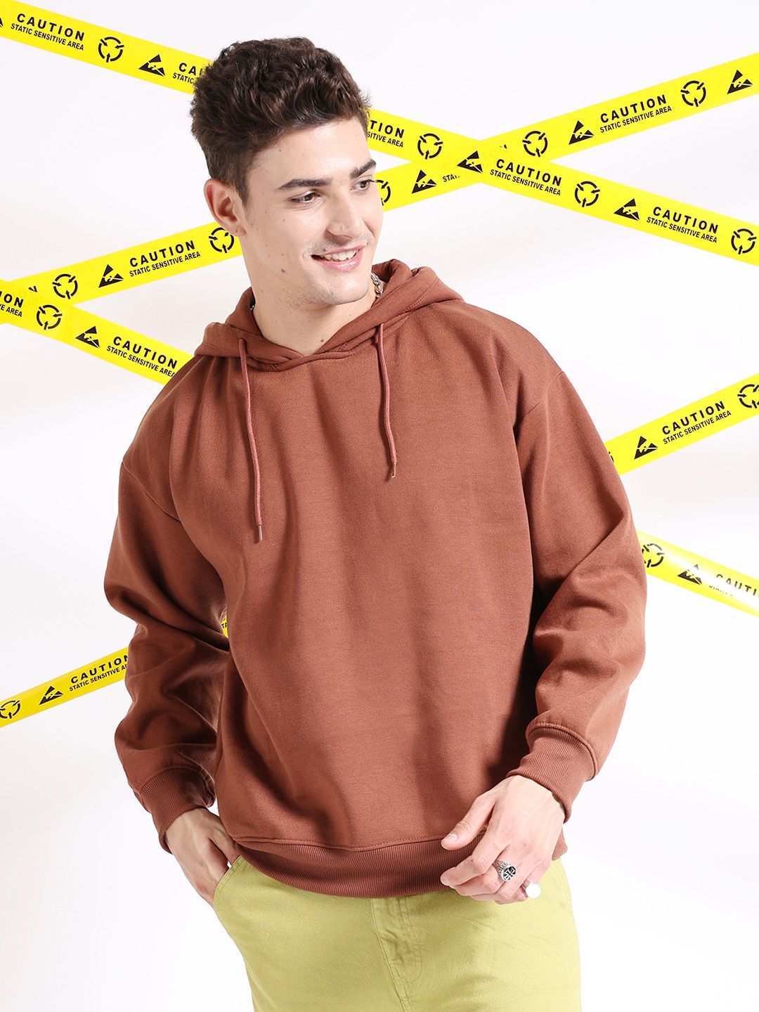 The Indian Garage Co Hooded Long Sleeve Oversized Pullover Sweatshirt