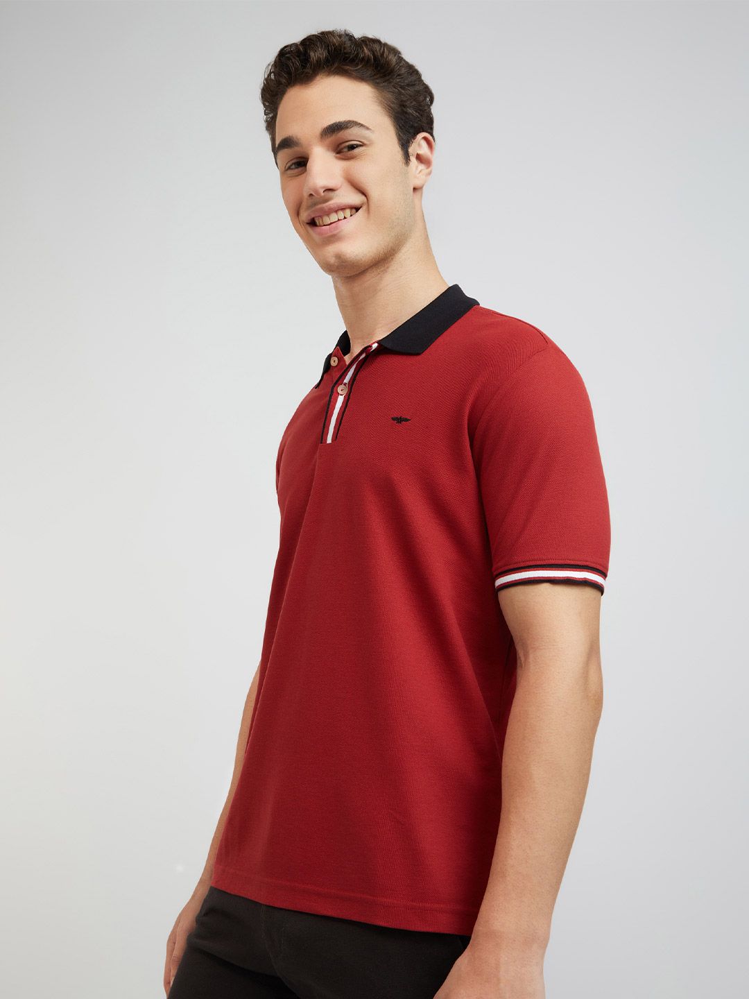 Park Avenue Polo Collar Slim Fit T-shirt