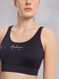 HRX by Hrithik Roshan Lightly Padded Rapid-Dry Styled Back Yoga Bra