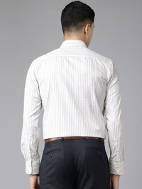 Park Avenue Slim Fit Striped Formal Shirt