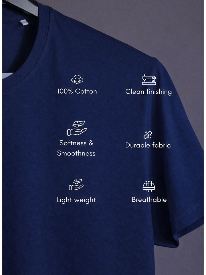 ADRO Men Brand Logo 3 Printed T-shirt