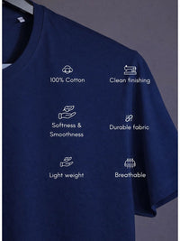 ADRO Men Brand Logo 3 Printed T-shirt