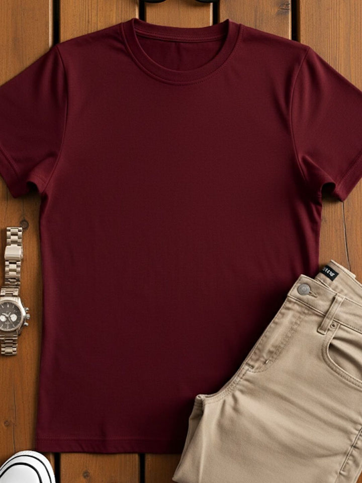 ADRO Short Sleeves Cotton Regular Fit T-shirt