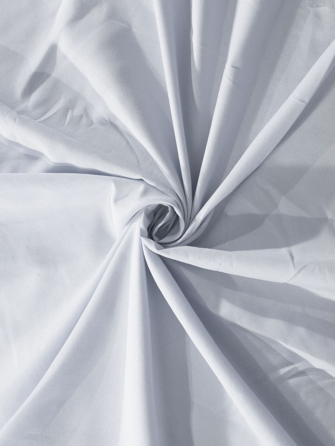KLOTTHE Grey 300 TC Fitted Single Bedsheet & Pillow Covers
