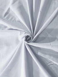 KLOTTHE Grey 300 TC Fitted Single Bedsheet & Pillow Covers