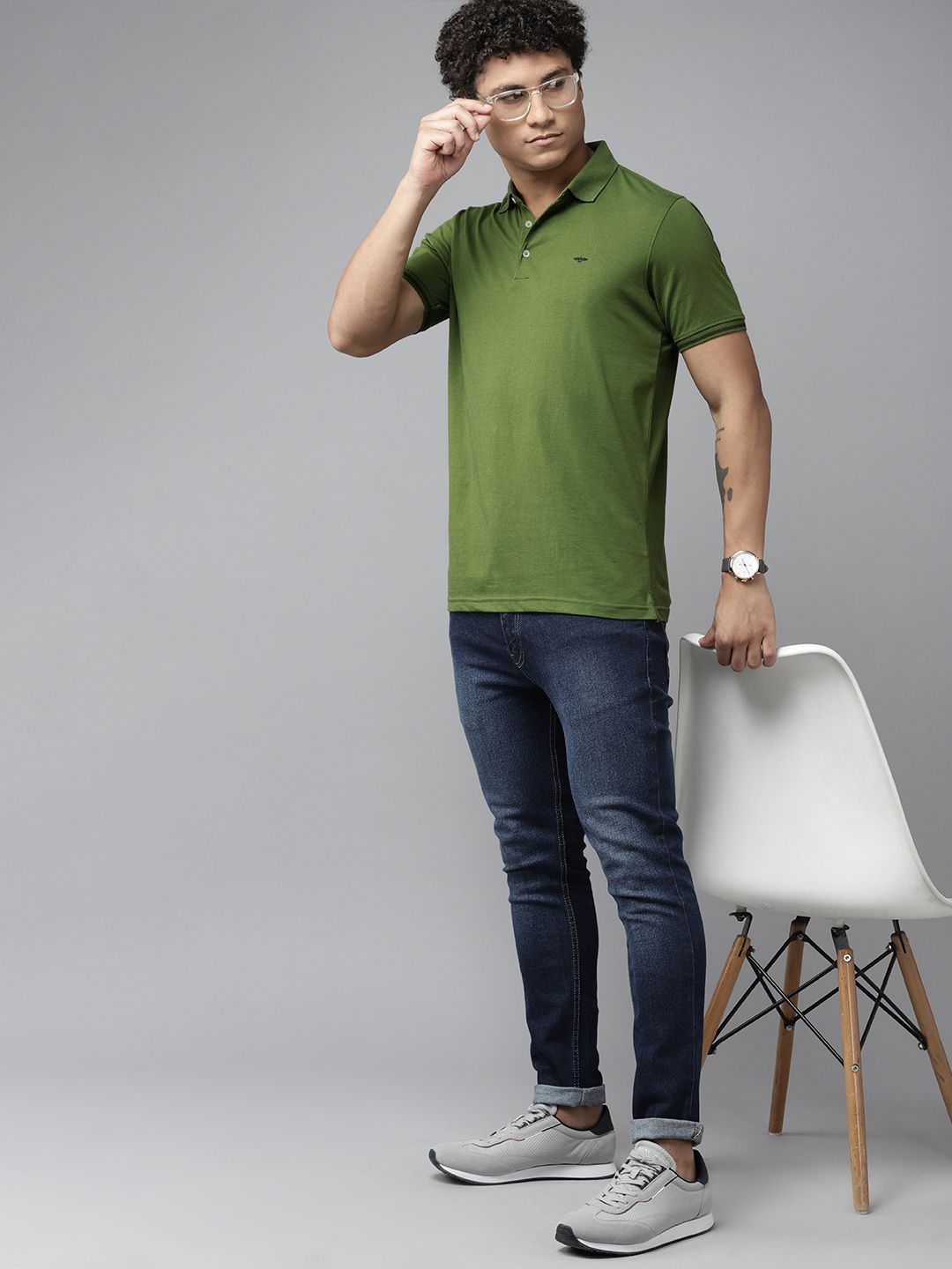 Park Avenue Polo Collar Slim Fit T-shirt