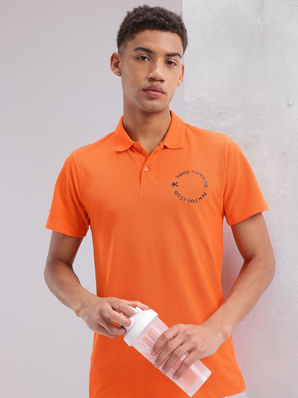 HRX by Hrithik Roshan Polo Collar Running T-shirt