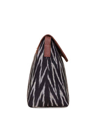ZOUK Geometric Printed Structured Sling Bag