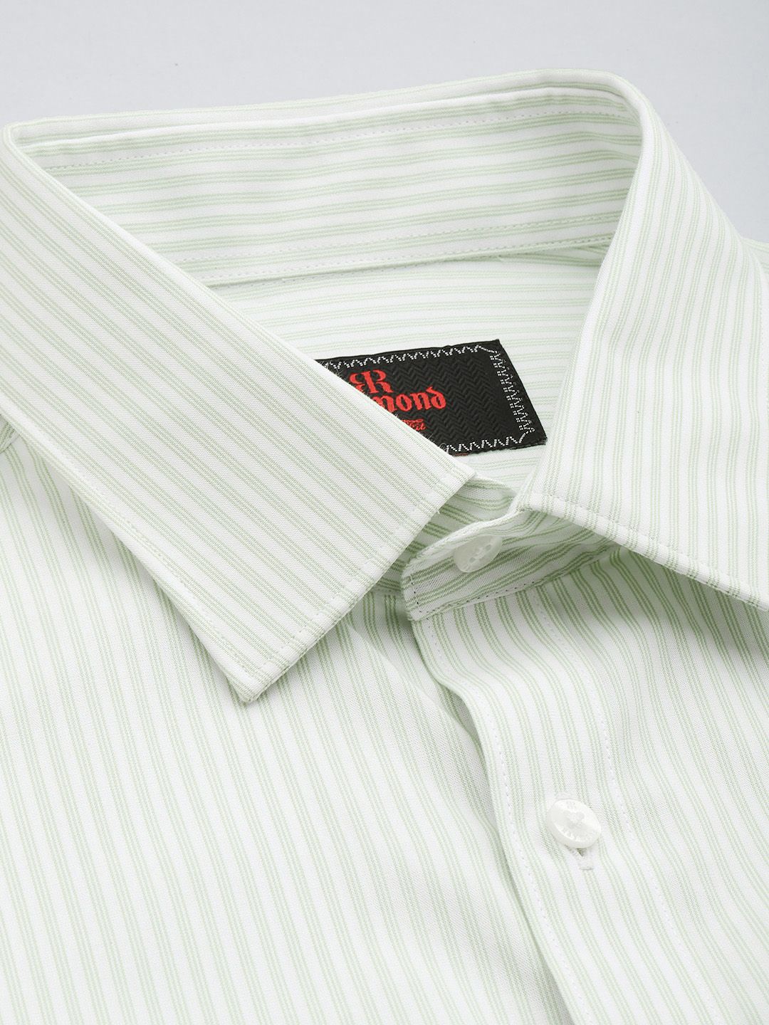 Raymond Slim Fit Striped Pure Cotton Formal Shirt