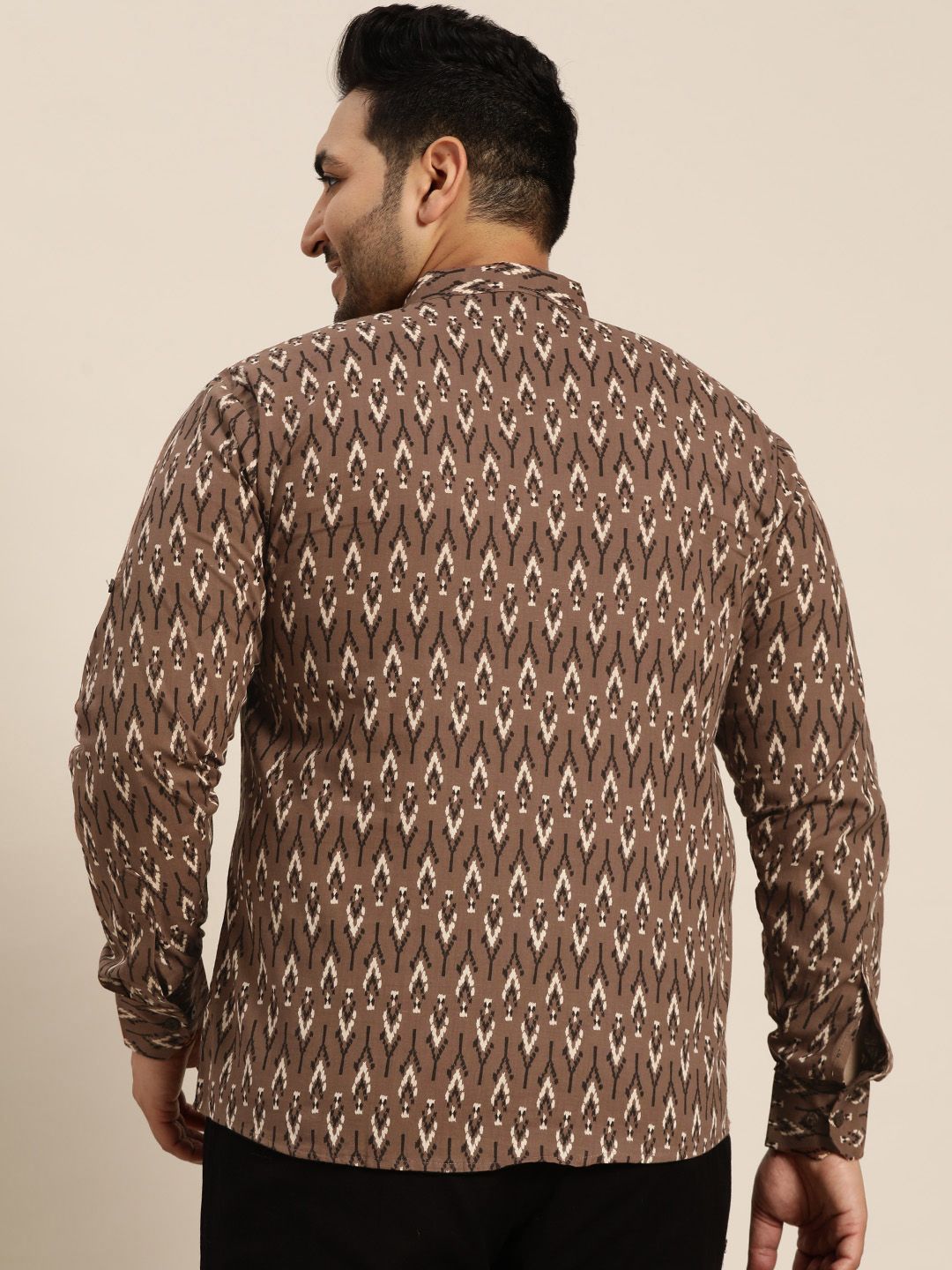 SOJANYA PLUS Geometric Printed Cotton Kurta
