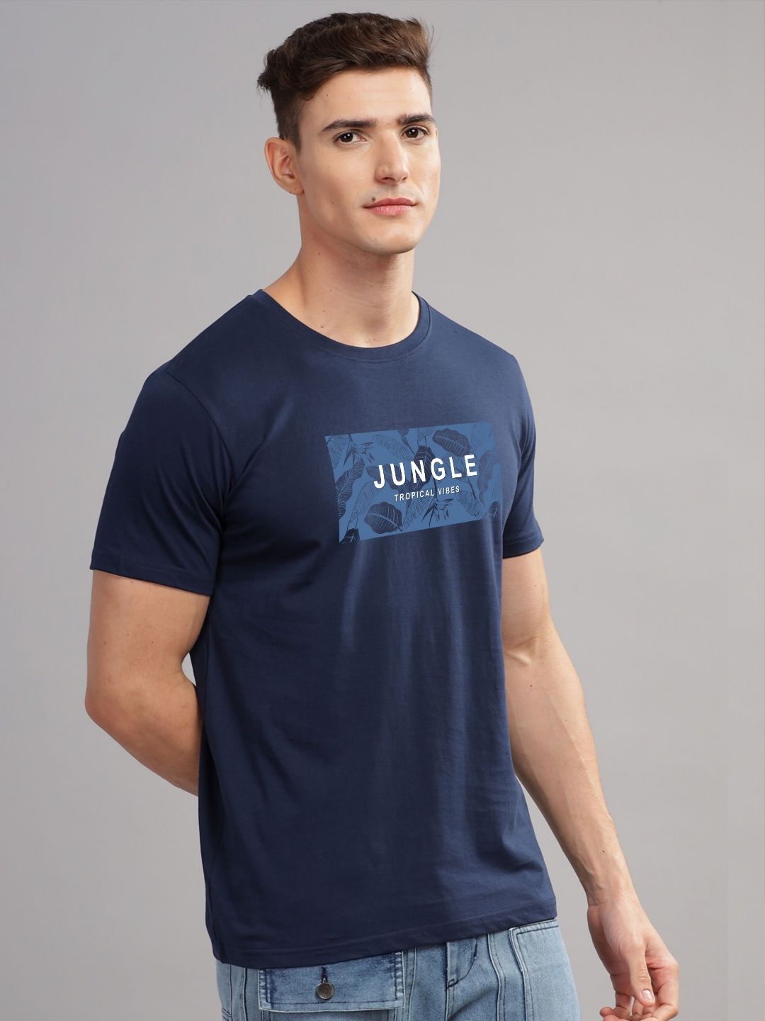 ADRO Men Printed T-shirt