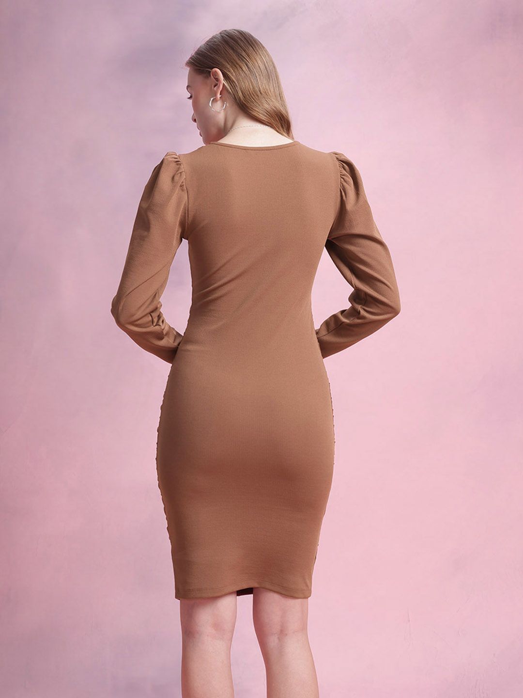 DressBerry Ruched Bodycon Dress