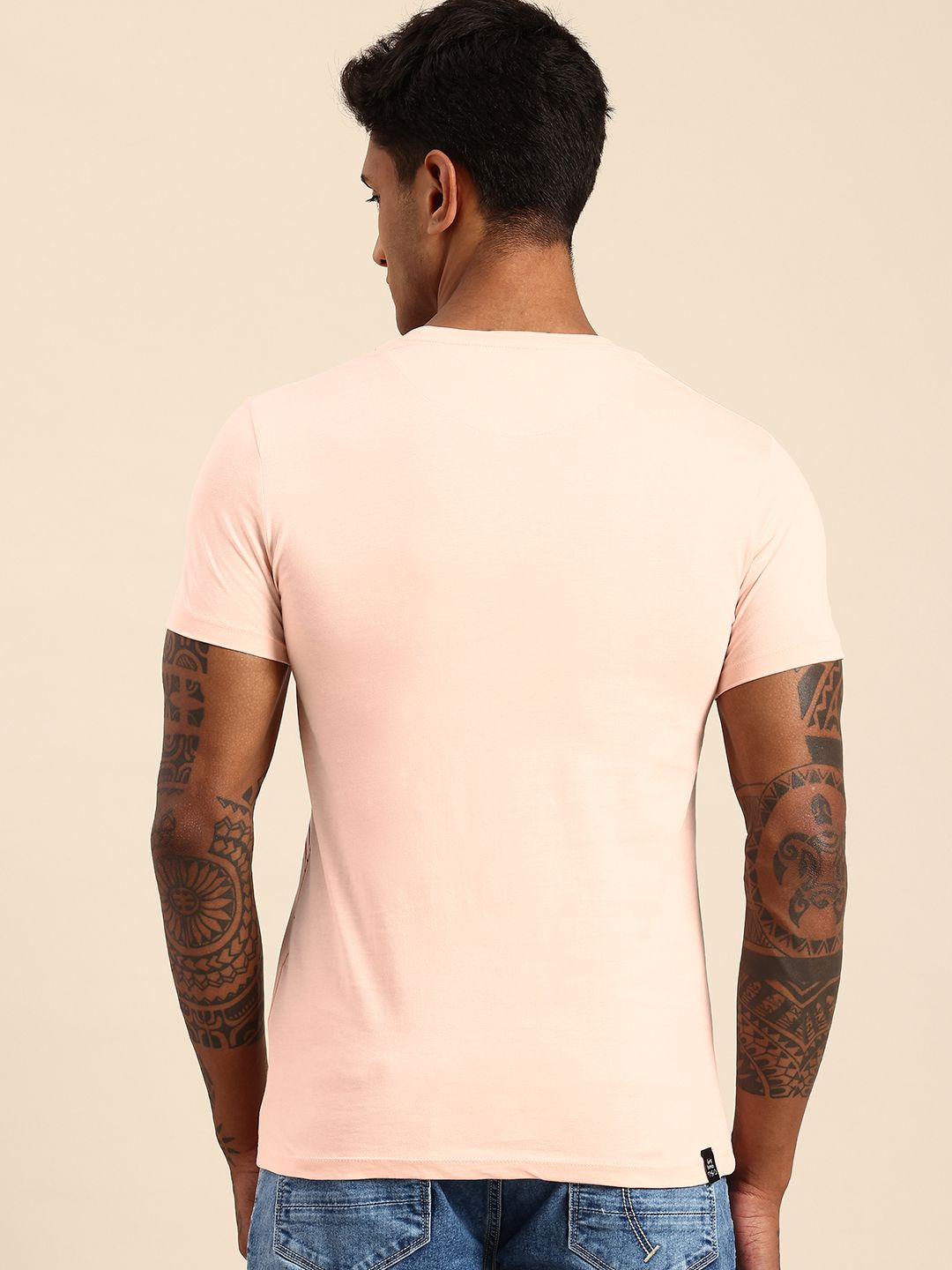 Being Human Printed Pure Cotton T-shirt