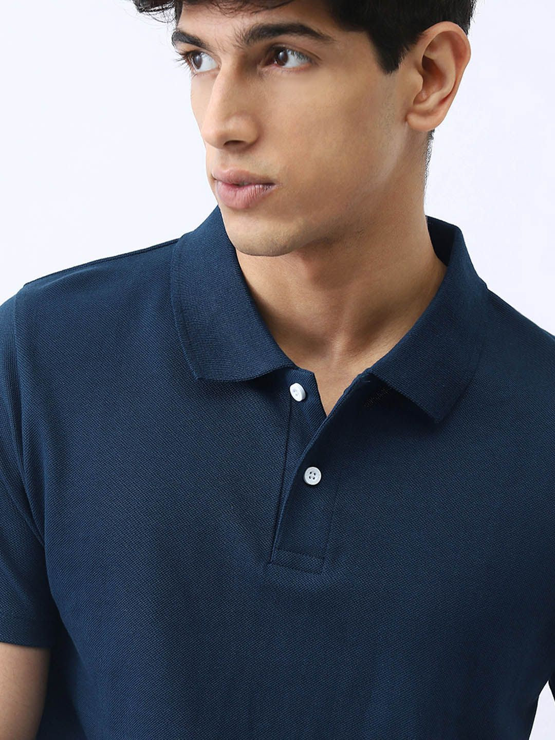 Urbano Fashion Men Solid Regular Fit Half Sleeve Cotton Polo T-Shirt