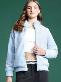 DressBerry Women Faux Fur Tailored Jacket