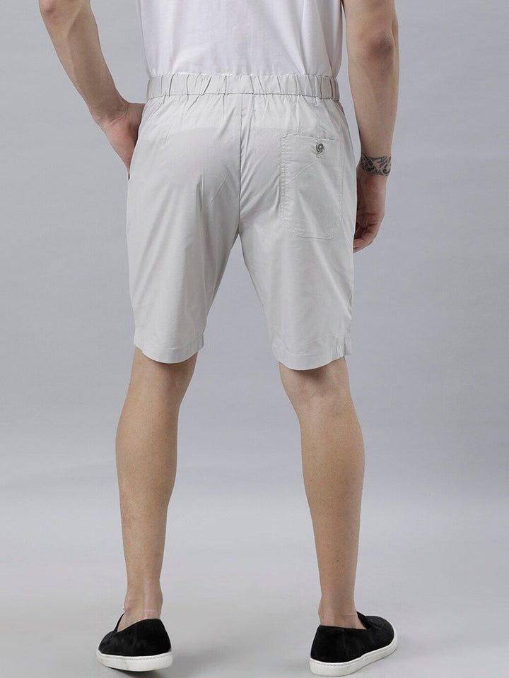 RARE RABBIT Men Osaka Slim Fit Mid-Rise Cotton Shorts