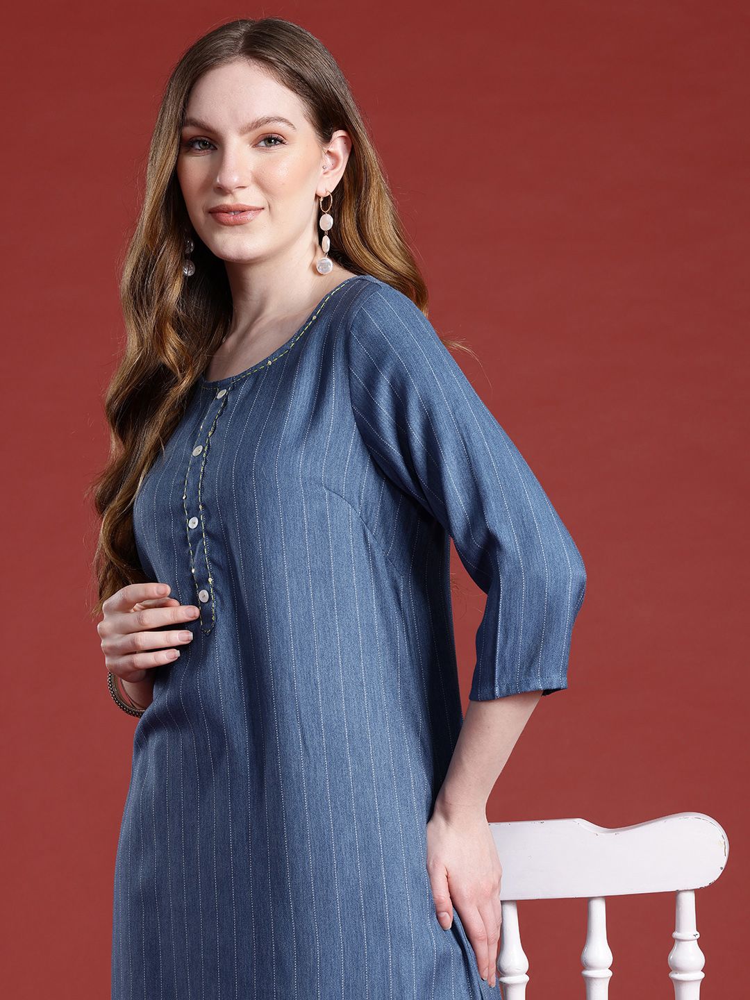 Anouk Thread Work Kurta
