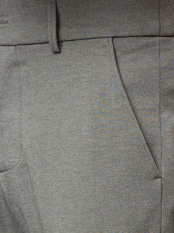 Being Human Men Grey Cropped Regular Trousers