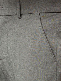 Being Human Men Grey Cropped Regular Trousers