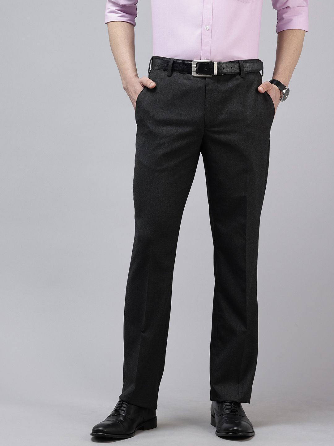 Park Avenue Men Slim Fit Formal Trousers
