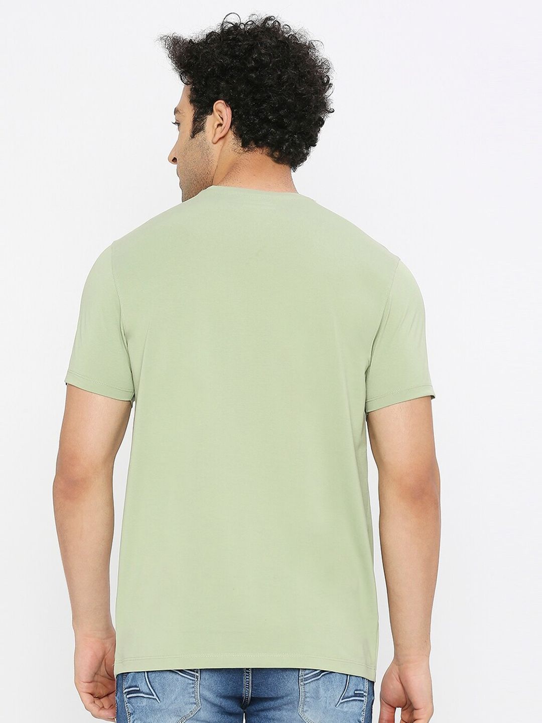 SPYKAR Typography Printed Cotton T-shirt