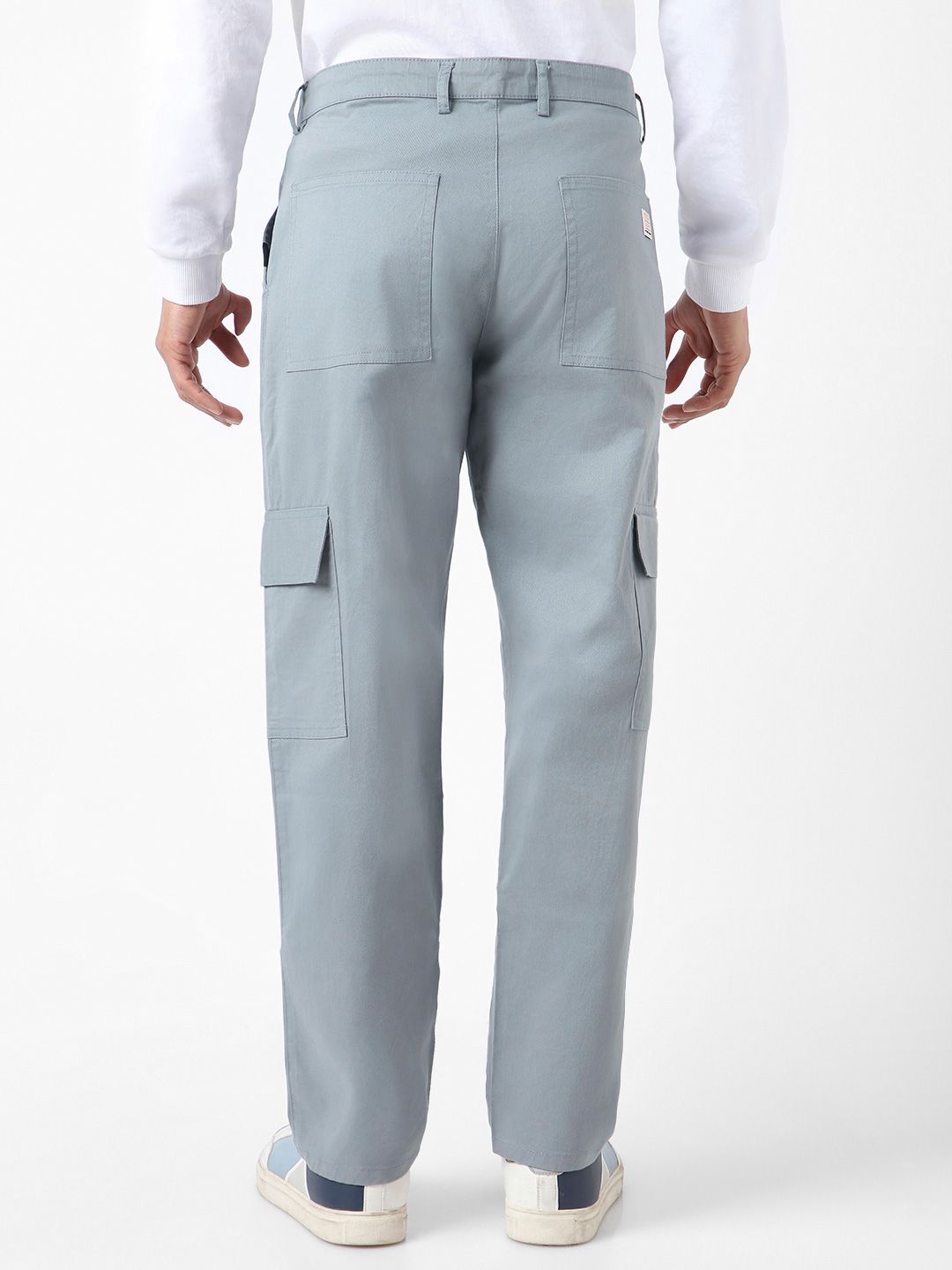 Urbano Fashion Men Regular Fit Solid Cargo Chino Pant with 6 Pockets Stretchable