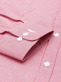 Park Avenue Slim Fit Micro Checked Formal Shirt
