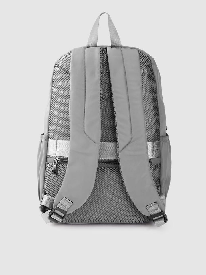 Lino Perros Women Grey Solid 13 Inch Laptop Backpack