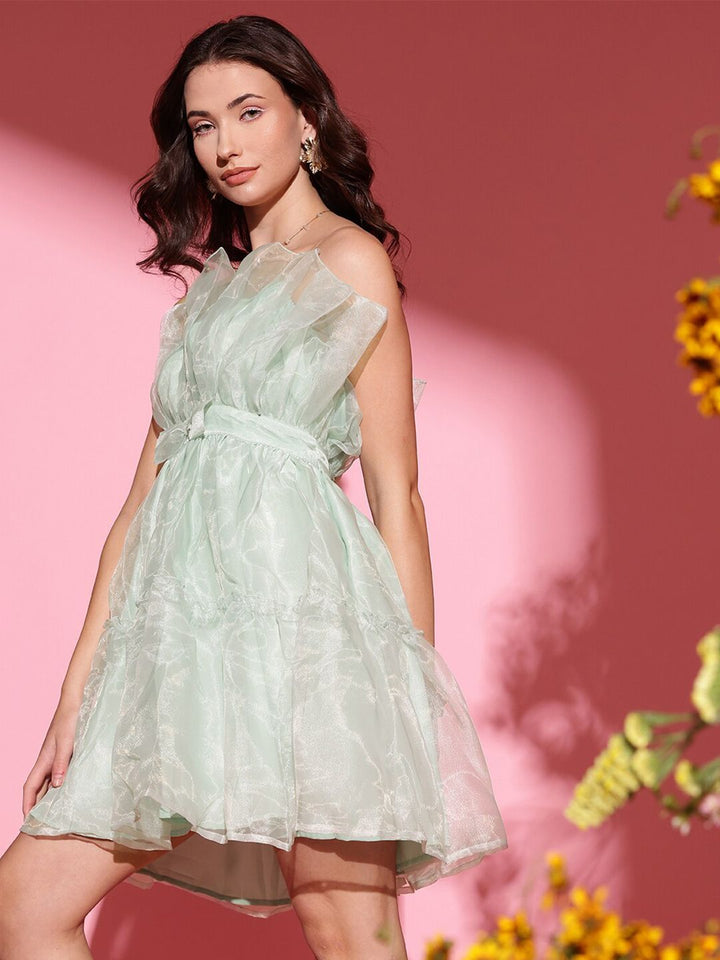 STREET 9 Strapless Sleeveless Fit & Flare Dress